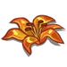 Orange Flower-icon