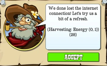 Lost Internet Harvesting Energy