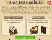 About the Trouble on the Trail-info