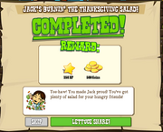 Jack's Burnin' the Thanksgiving Salad! Complete