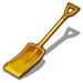 Golden Snow Shovel-icon