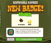 Badge Earned