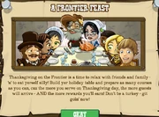 Thanksgiving Event Popup
