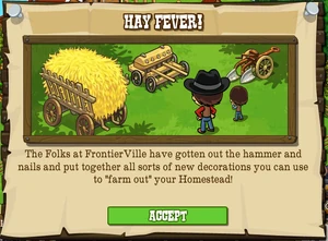 Hay Fever Event Pop Up