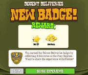 Badge Earned