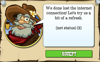 Lost Internet Net Status