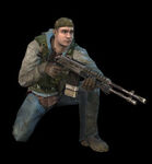 An RSA Close Combat soldier, render