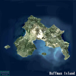 Huffman Island Map