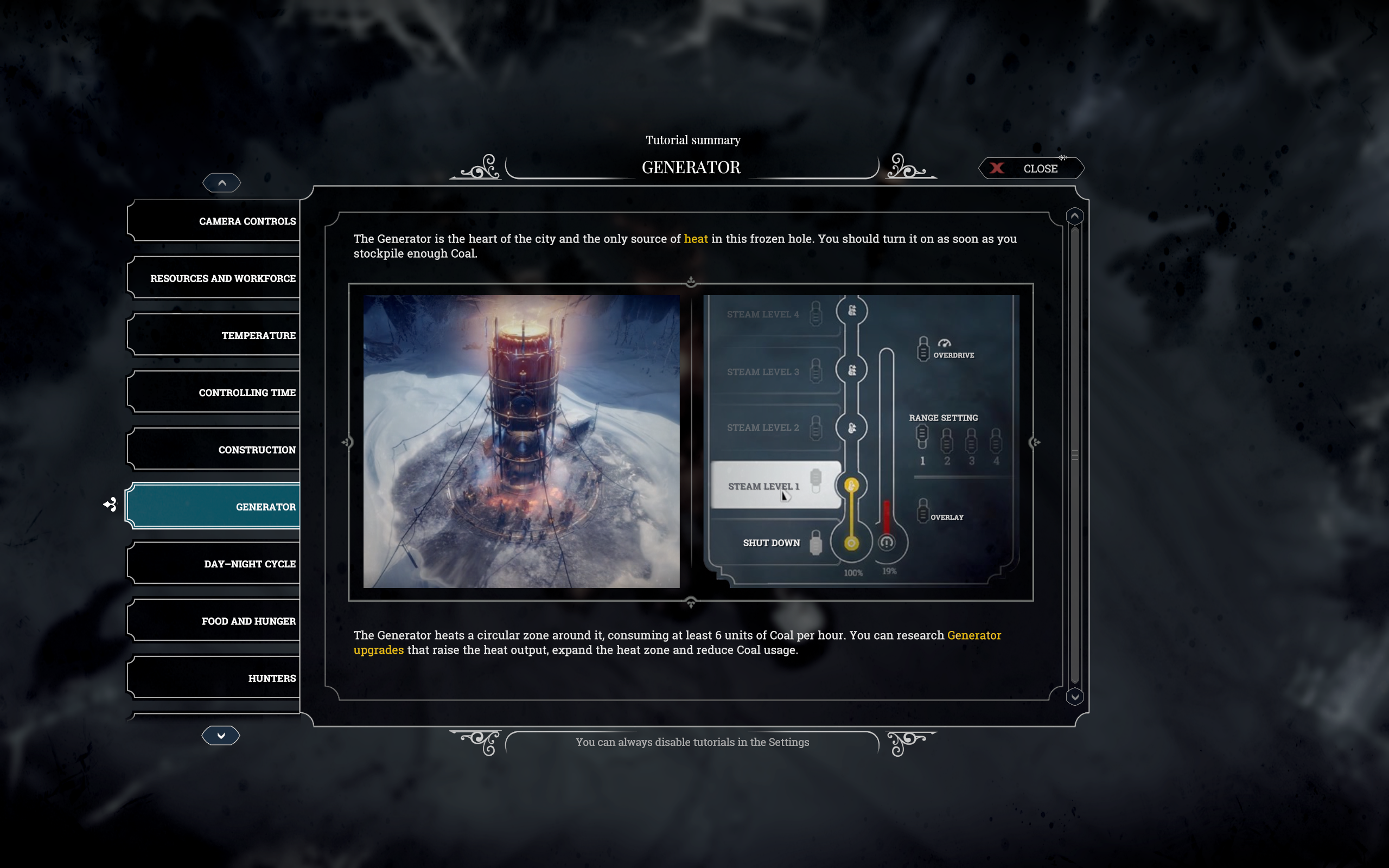 frostpunk tutorial frostpunk tutorial
