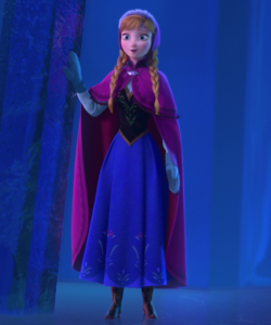anna frozen winter dress