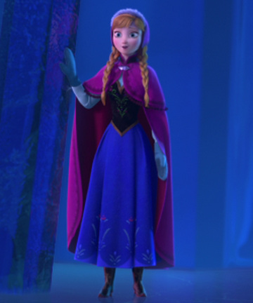 frozen anna freezes