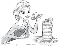  eating the Flangendorfer