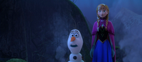 Olaf and Anna shocked