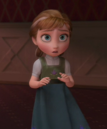 frozen young anna