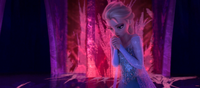 Elsa tries to control her powers