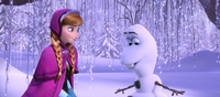 Anna meets Olaf