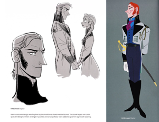 frozen concept art hans