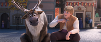 Kristoff confides in Sven