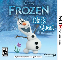 Olaf's Quest 3DS cover