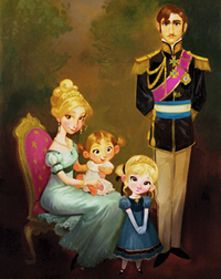 Royal family concept art