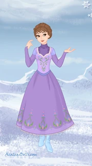 Clara jako sprzątaczka w zamku Hansa