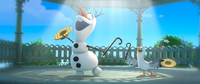 Olaf imagines summer