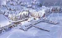 Frozen Arendelle concept art