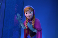 Anna tries to convince Elsa