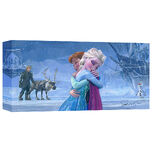 Frozen ''The Warmth of Love'' Giclée on Canvas by Jim Salvati