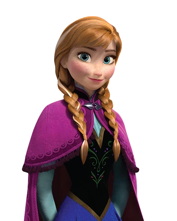 Anna Wiki Frozen Fandom Walt disney nos presenta anna, una simpática, optimista y redomada niña, se une a l temerario alpinista y a su leal reno sven para encontrar a su hermana elsa. anna wiki frozen fandom