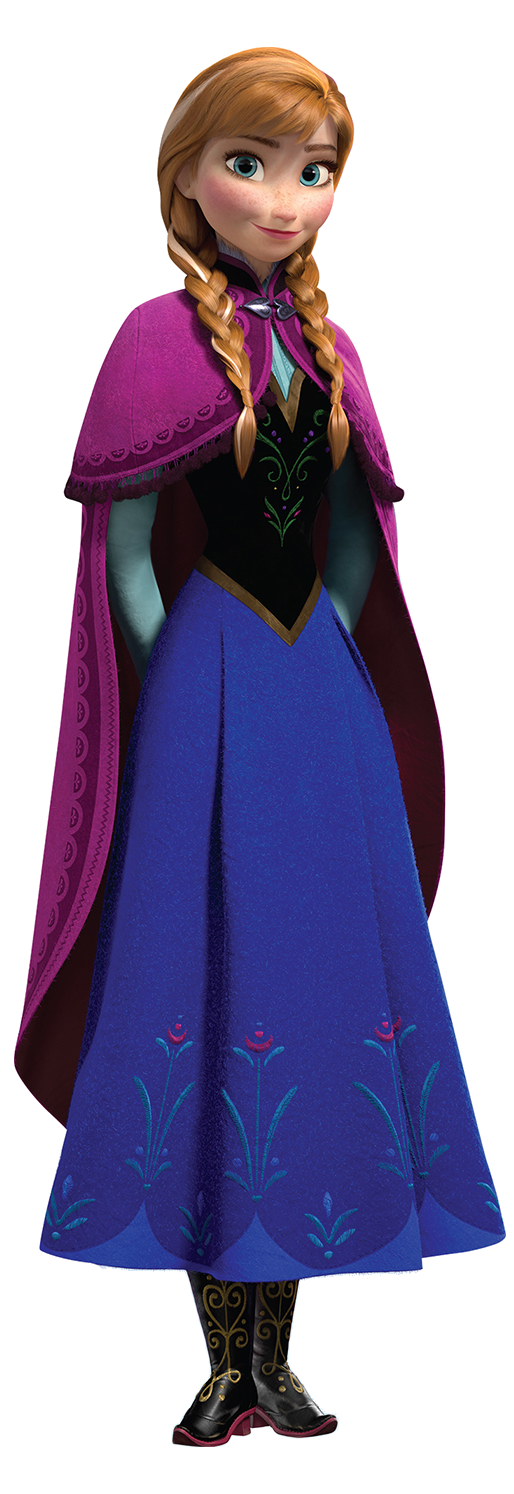 Bola de Navidad personaje - ANNA FROZEN