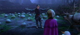 Kristoff introduces his family