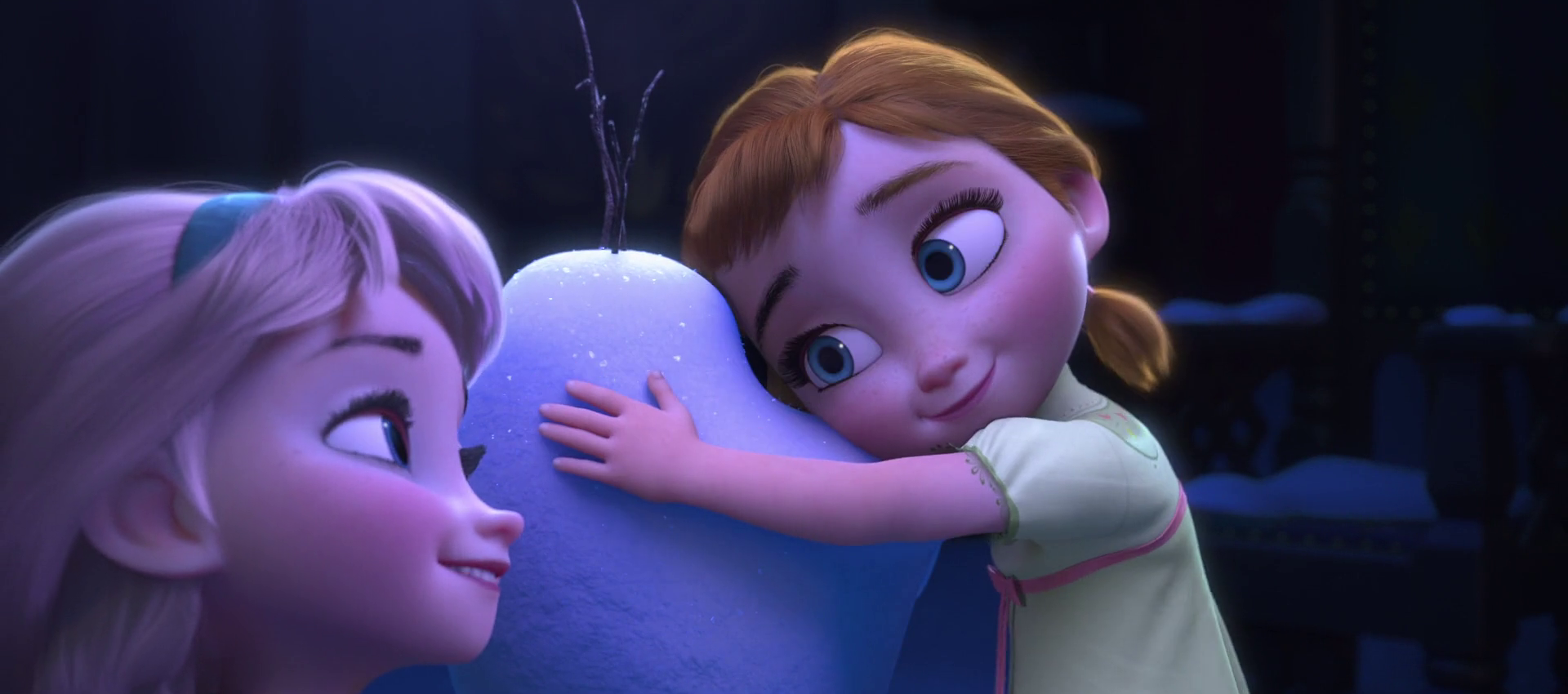 El amor de hermanas: Anna y Elsa