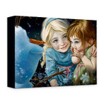 ''Never Let It Go'' Giclée on Canvas by Heather Theurer