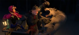 Wolves attack Kristoff