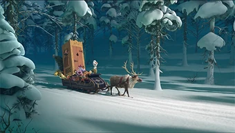 sven and sled
