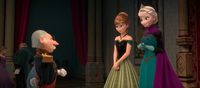 Elsa, Anna, and the Duke