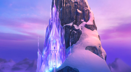 Castle of Elsa Kingdom of insulation