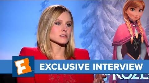 Frozen Exclusive Cast and Crew Interview Celebrity Interviews FandangoMovies