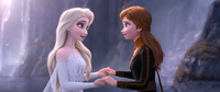 Anna and Elsa reunite