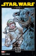 Couverture alternative "40 ans de Star Wars : L'Empire contre-attaque" de Chris Sprouse