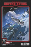 Couverture alternative "40 ans de Star Wars : Le Retour du Jedi" de Chris Sprouse