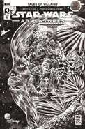 Couverture finale en noir et blanc de Francesco Francavilla