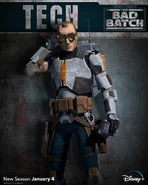 Affiche, version Tech