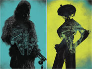 Last Shot Chewbacca and L3-37 cover art