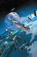 Couverture alternative sans texte "40 ans de Star Wars : Le Retour du Jedi" de Chris Sprouse