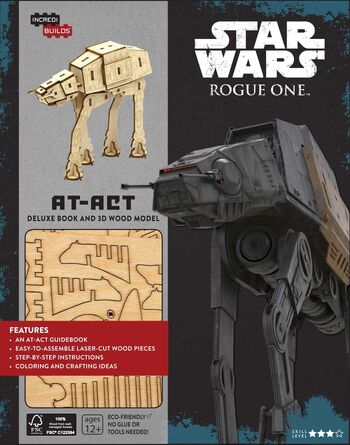 Star Wars: Rogue One: AT-ACT Deluxe Book and 3D Wood Model