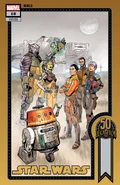 Couverture alternative "50 ans de Lucasfilm" de Chris Sprouse