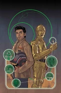 PoeDameron9.png (1,85 Mio) Couverture finale sans texte de Phil Noto