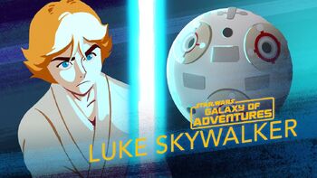 Luke Skywalker, entraînement au sabre laser